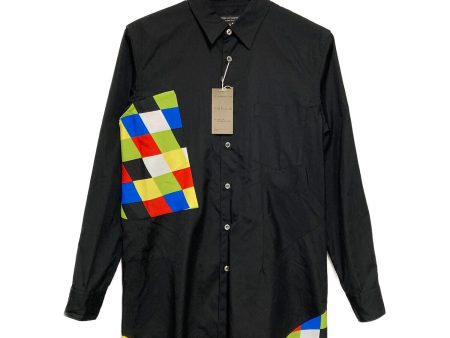 [Pre-owned] COMME des GARCONS HOMME PLUS Geometric Pattern Long Long Sleeved Shirt PK-B006 Online Hot Sale