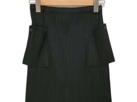 [Pre-owned] PLEATS PLEASE Pleated skirt with pockets PP61-JG104 Cheap