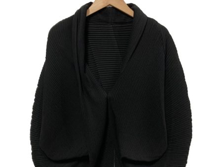 [Pre-owned] ISSEY MIYAKE Bolero Pleated Cardigan IM72FO627 Hot on Sale