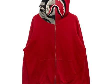 [Pre-owned] A BATHING APE Shark Zip-up Hoodie Sale