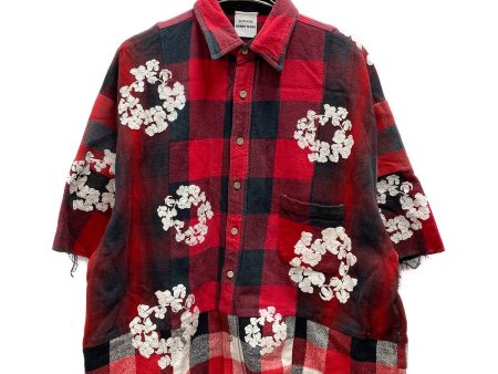 [Pre-owned] READYMADE CHECK SS SHIRTS RED RE-DT-RE-00-00-07 Fashion