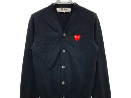 [Pre-owned] PLAY COMME des GARCONS Heart Patch Cardigan AZ-N008 For Cheap