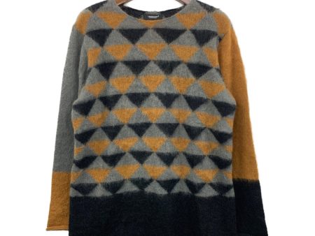 [Pre-owned] UNDERCOVER Mohair Knits   Long Knits   Geometric Knits UCZ4903-1 Supply