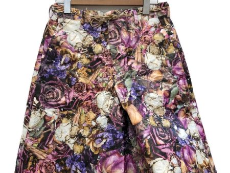 [Pre-owned] COMME des GARCONS HOMME PLUS Floral Paper Effect Shorts PI-P051 Discount