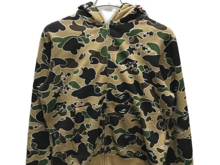 [Pre-owned] A BATHING APE Camo Zip-up Shark Hoodie 001zph801004m Cheap