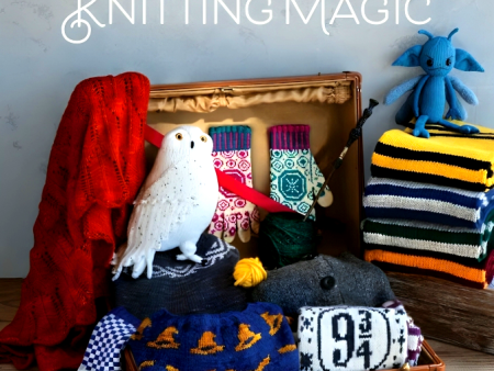 Harry Potter Knitting Magic: The official Harry Potter knitting pattern book Sale