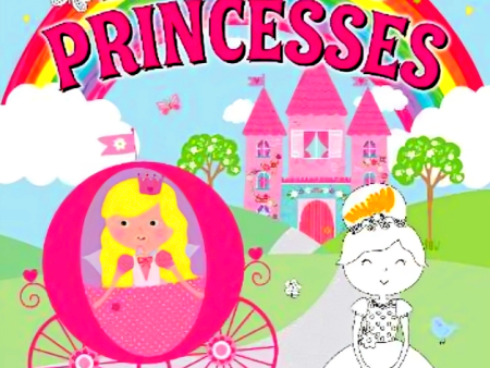 Super Colouring Fun: Rainbow Princesses Fashion