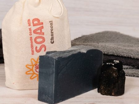 Activated Bamboo Charcoal Goat Milk Soap Hot on Sale