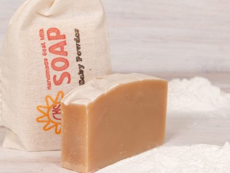 Baby Powder Goat Milk Soap For Sale