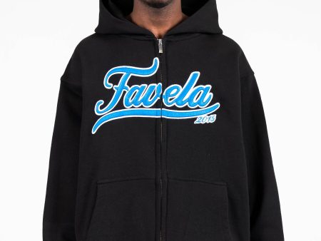 3D COLLEGE BLACK BLUE WHITE FRONTZIP Online Sale