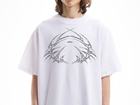 WREATH WHITE T-SHIRT Discount