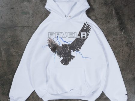 EAGLE WHITE HOODIE Online Sale