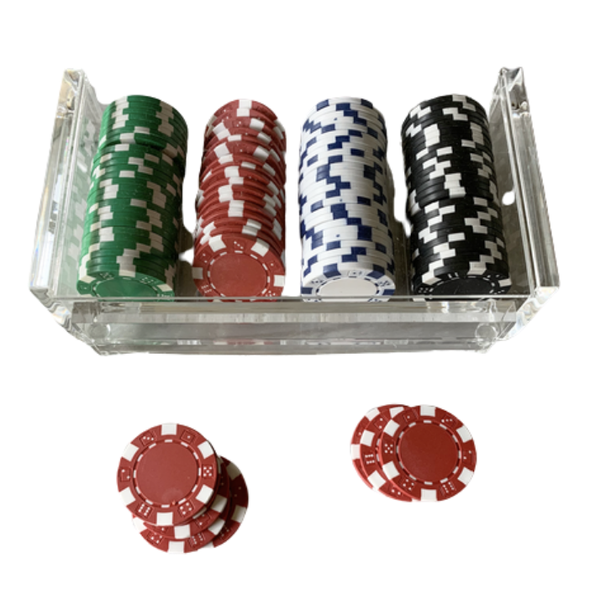 Acrylic Poker Set For Discount