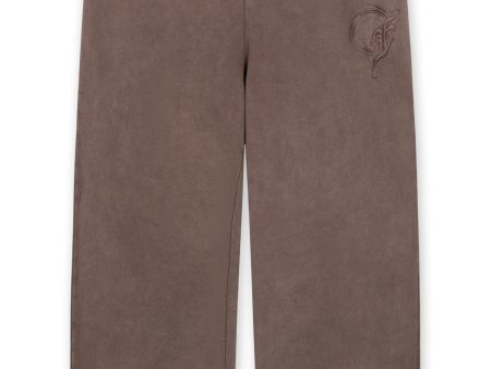 BROWN SAND WASHED DART JOGGER [PRE ORDER] For Cheap