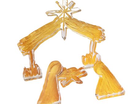 Acrylic Nativity Set Cheap