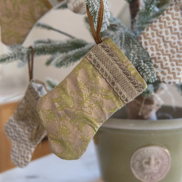 Fig & Dove x B. Viz Design Fortuny Ornament Stockings Online