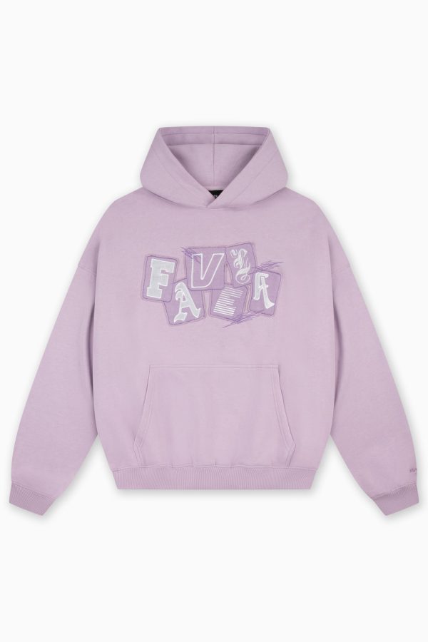 FAVELA COLLAGE ORCHID HOODIE [PRE ORDER] Hot on Sale