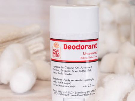 Unscented Baking Soda Free Deodorant Online Sale