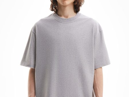 LIGHT GREY MELANGE T-SHIRT Supply