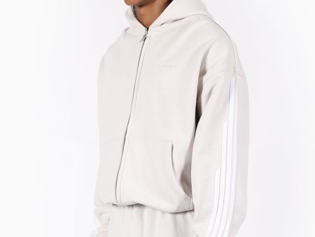 4 STRIPE GLACIER GREY FRONTZIP Cheap