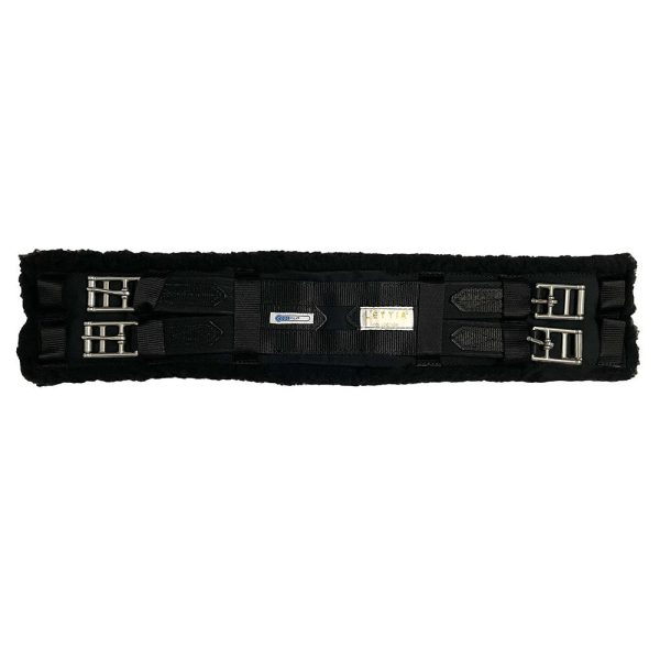 Lettia Coolmax Fleece Lined Dressage Girth Online Sale