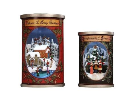 Winter Village Cans on Sale