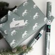 Hunt Seat Paper Co Winter Horse Wrapping Paper Online now