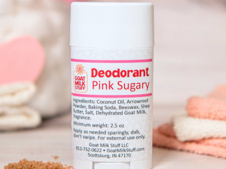 Pink Sugary Natural Deodorant For Sale