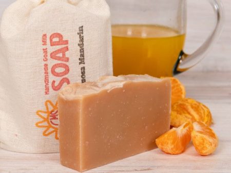 Mimosa Mandarin Limited Goat Milk Soap Online now