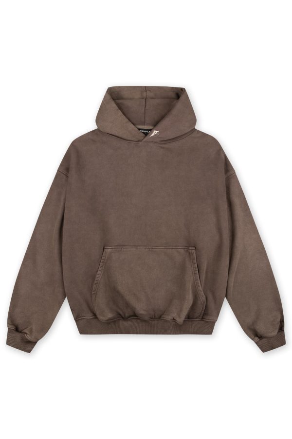 MANCHETTE COFFEE SAND WASHED HOODIE [PRE ORDER] Supply