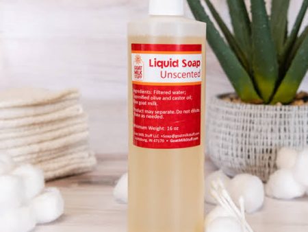 Unscented Refill Liquid Goat Milk Soap Fashion