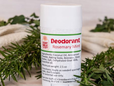 Rosemary Mint Natural Deodorant Sale