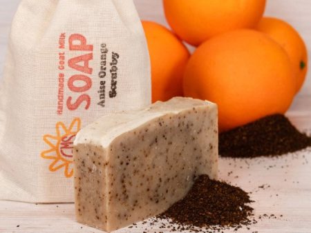 Anise Orange Scrubby Limited Goat Milk Soap Cheap