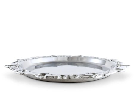 Arthur Court Equestrian Round Serving Tray Hot on Sale