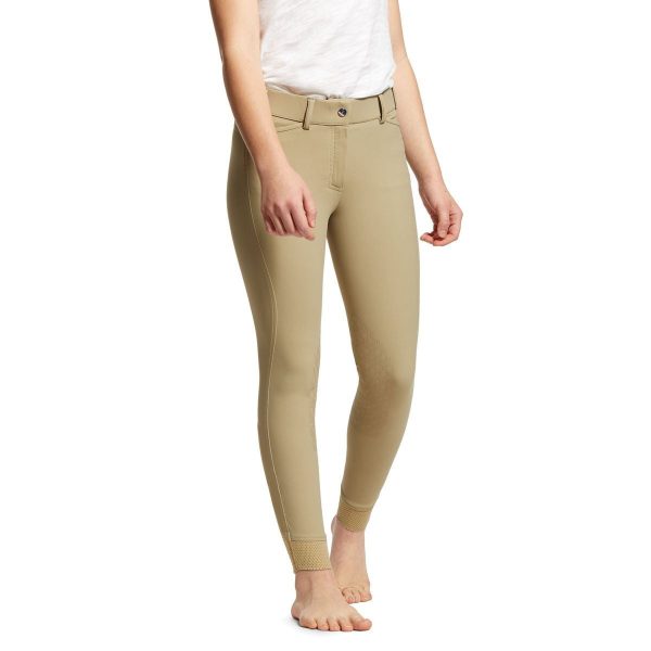 Ariat Youth Tri Factor Grip EQ Knee Patch Breeches Online now