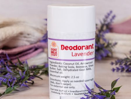 Lavender Natural Deodorant Supply