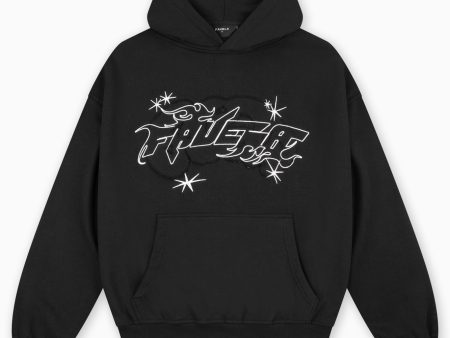 LAYER PATCH BLACK HOODIE [PRE ORDER] For Discount