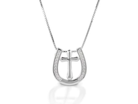 Kelly Herd Small Horseshoe Cross Necklace Fashion