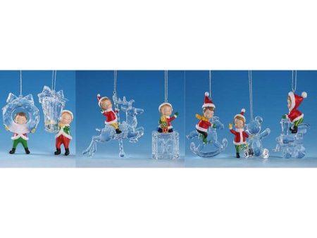 Christmas Elves Orn. Hot on Sale