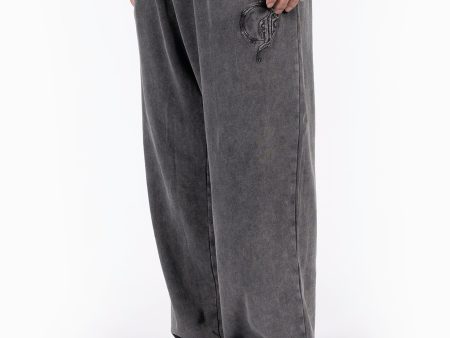 DART BLACK WASHED JOGGER For Cheap