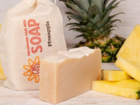 Pineapple Limited Goat Milk Soap Hot on Sale