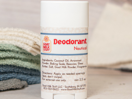 Nautical Natural Deodorant on Sale