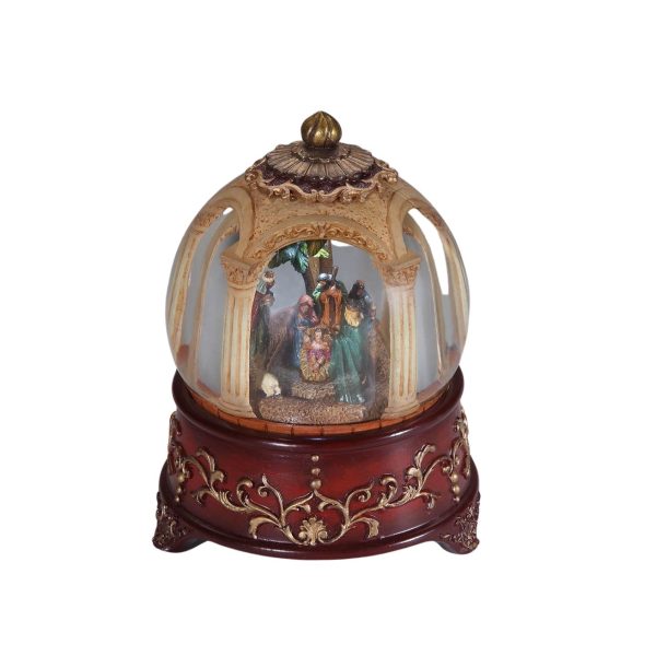 Nativity Column Waterglobe Hot on Sale