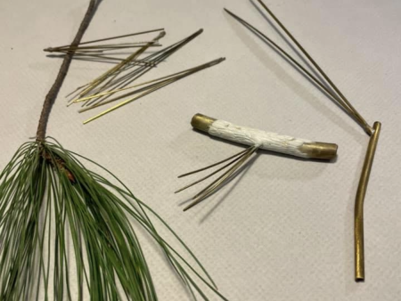 Making a Pine Branch (habitat) packet Discount