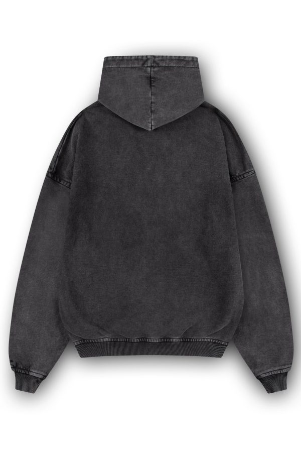 VAMPIRE BLACK WASHED HOODIE For Discount