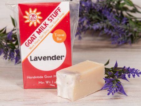 Lavender Travel Goat Milk Soap For Sale