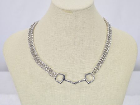 Michel McNabb Large Bit Curb Chain Necklace For Sale