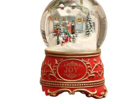 Red  Joy  Waterglobe For Cheap